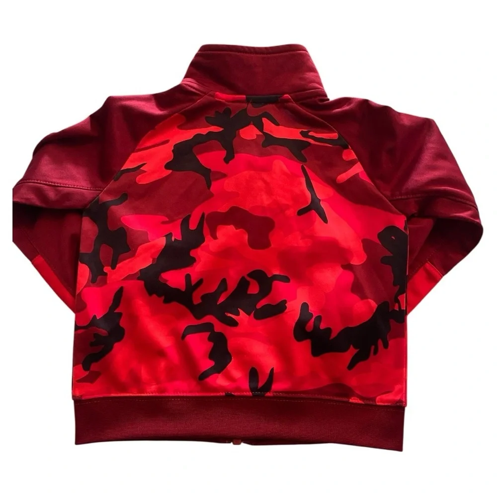 Nike Kids Red and Black Jacket